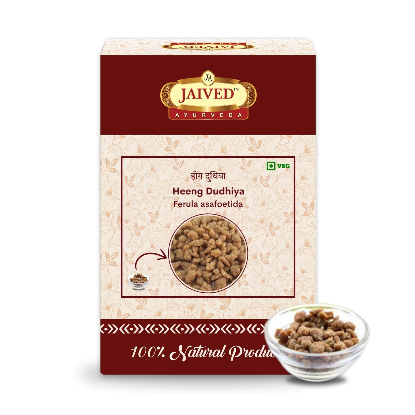 Jaived Ayurveda Heeng Dudhiya