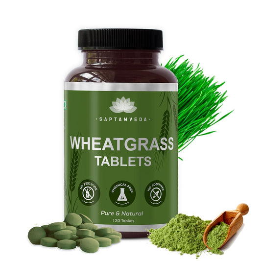 Saptamveda Wheat Grass Tablets