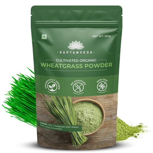 Saptamveda Wheat Grass Powder