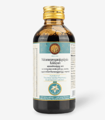 AVP Maharasnayogaraja Gulgulu Kashayam Syrup