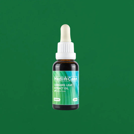 Medicann Cannabis Leaf Extract Oil Peppermint Flavour
