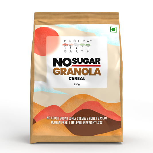 Madhya Earth Granola Cereal No Sugar