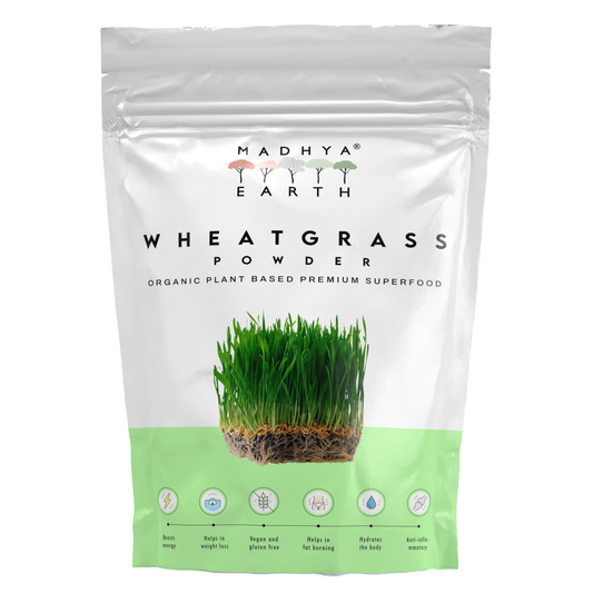 Madhya Earth Wheatgrass Powder