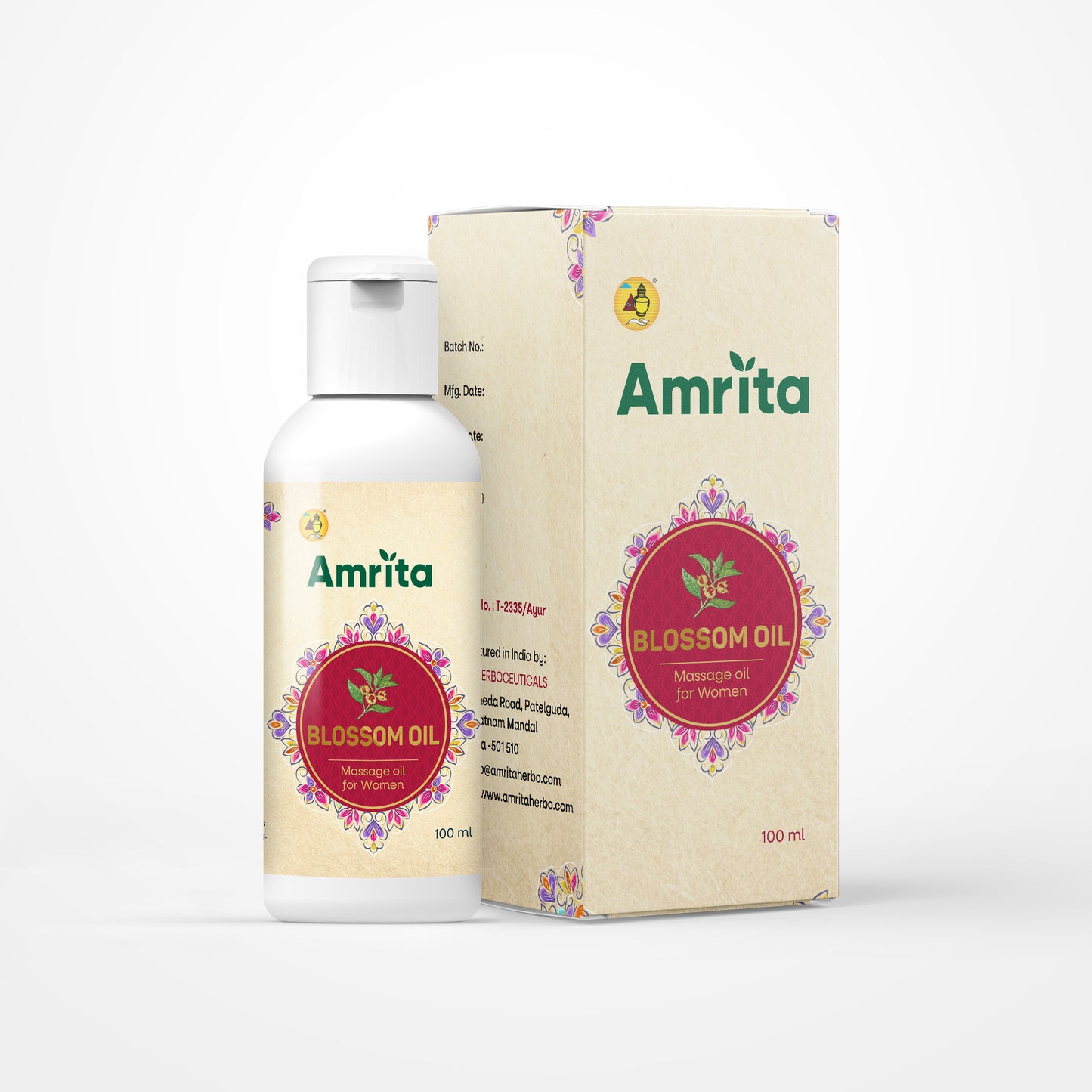 Amrita Blossom Oil | Massage Oil For Women