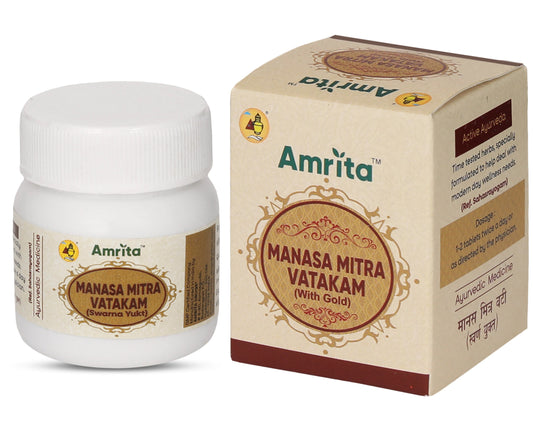 Amrita Manasa Mitra Vatakam With Gold Tablets