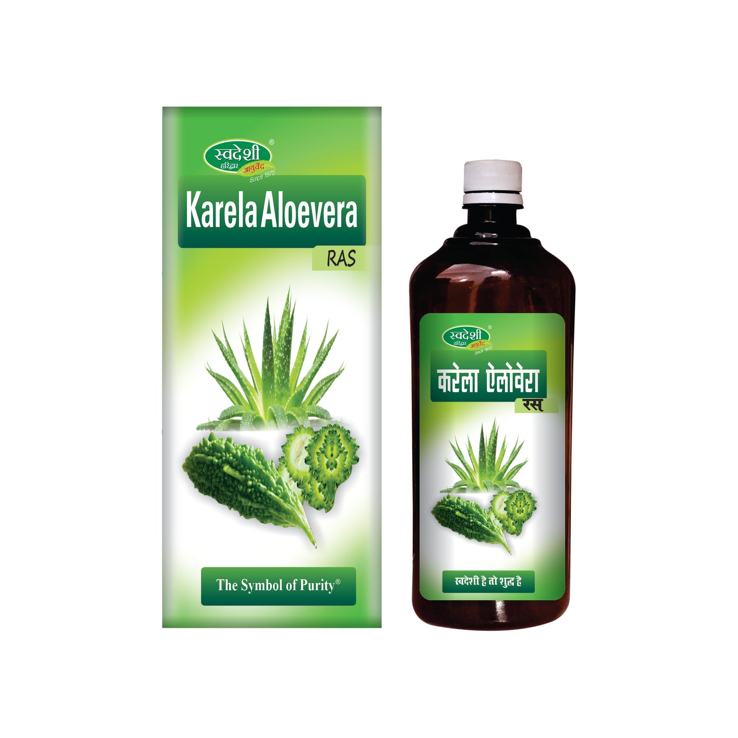 Swadeshi Karela Alovera Ras