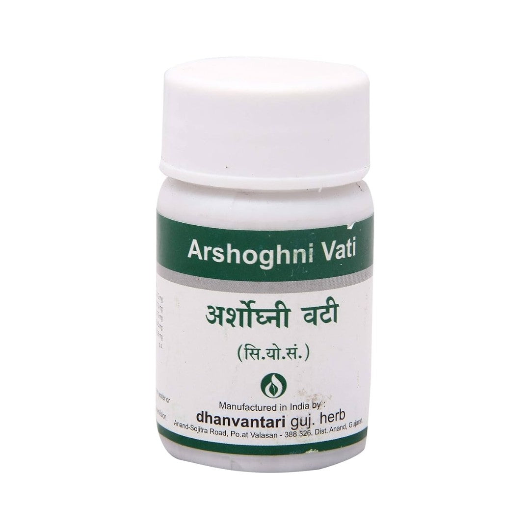 Dhanvantari Arshoghni Vati Tablets