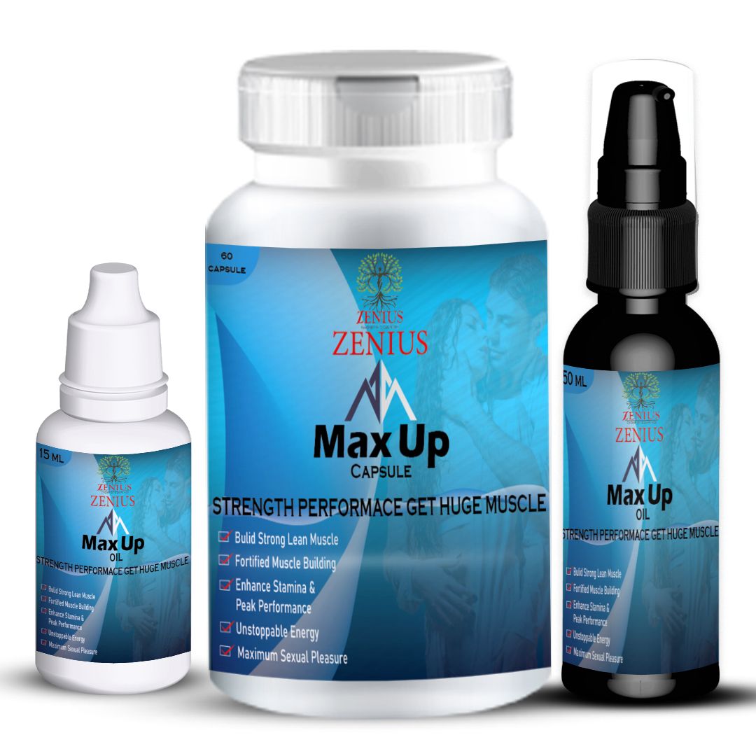 Zenius Max Up Of & Capsule & Oil Combo