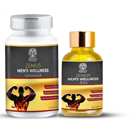 Zenius Men Wellness & Capsule & Oil Kit