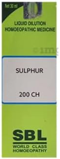 Sbl Sulphur Dilution 200 Ch