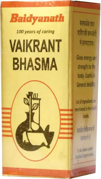 Baidyanath Nagpur Vaikrant Bhasma Powder