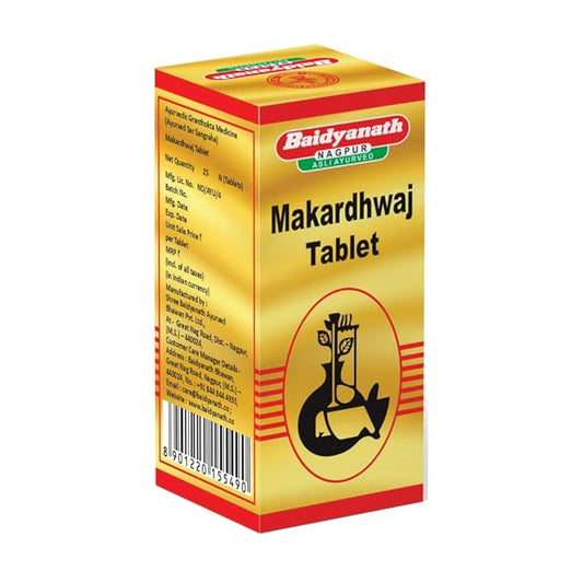 Baidyanath Nagpur Makardhwaj Tablets