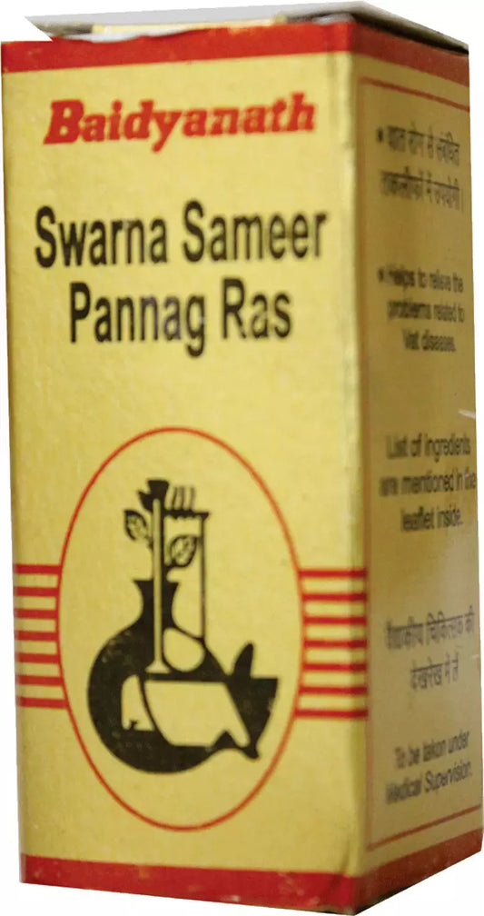 Baidyanath Nagpur Swarna Sameer Pannag Ras Tablet