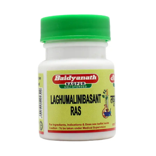 Baidyanath Nagpur Laghumalinibasant Ras Tablet