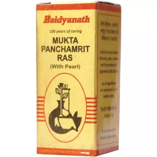 Baidyanath Nagpur Mukta Panchamrit Ras With Pearl
