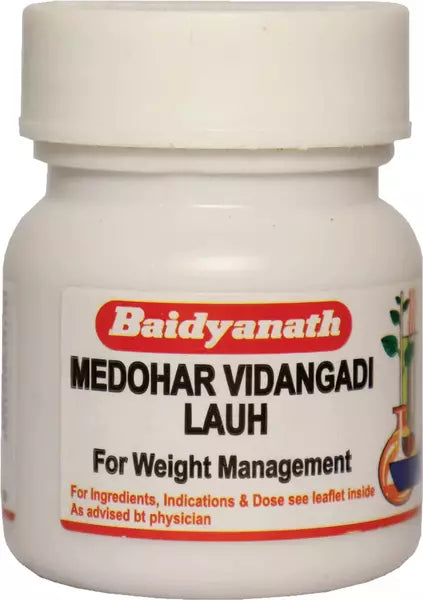 Baidyanath Nagpur Medohar Vidangadi Lauh For Weight Management