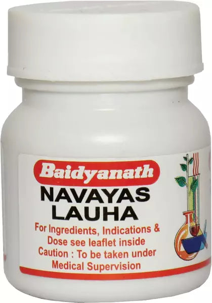 Baidyanath Nagpur Navayas Lauha Tablet