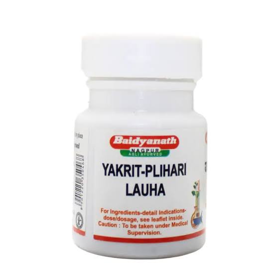 Baidyanath Nagpur Yakrit Plihari Lauha Tablet