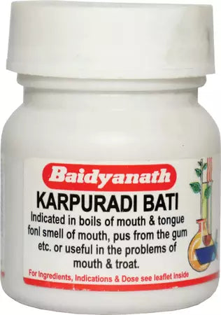 Baidyanath Nagpur Karpuradi Bati Tablets