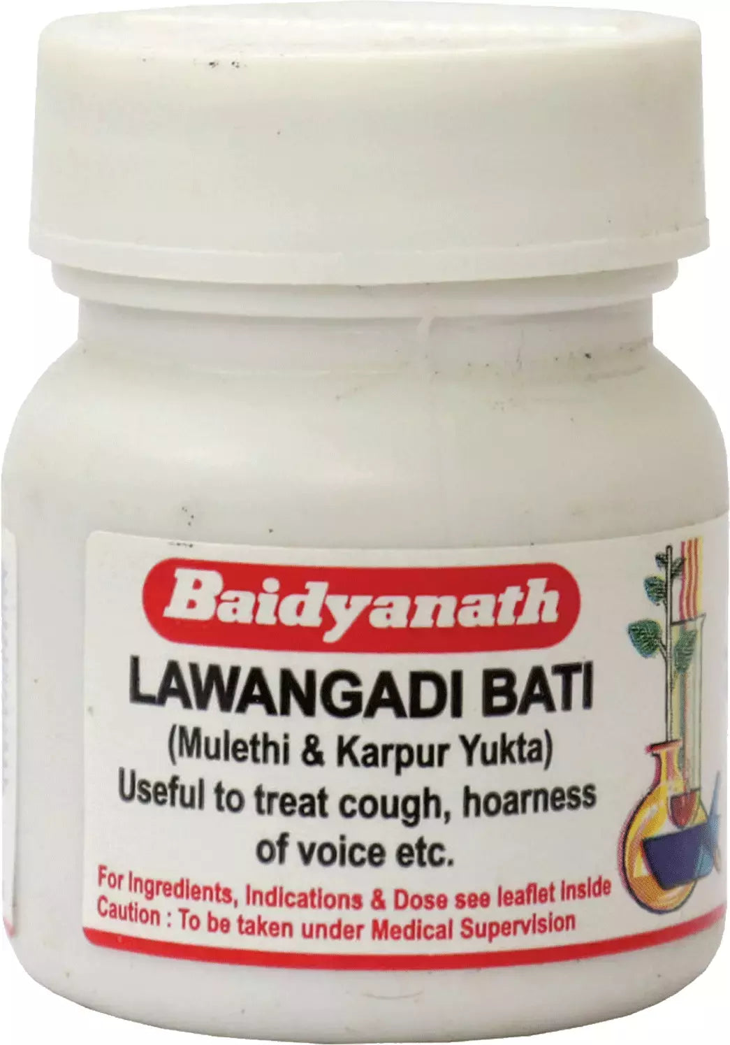 Baidyanath Nagpur Lawangadi Bati (Mulethi & Karpur Yukta) Tablets