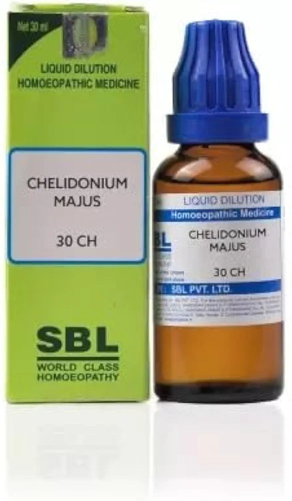 Sbl Chelidonium Majus Dilution 30 Ch