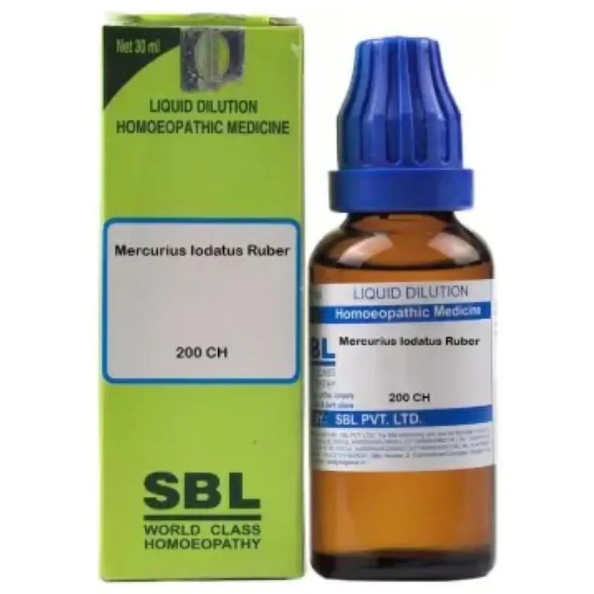 Sbl Mercurius Iodatus Ruber Dilution 30 Ch