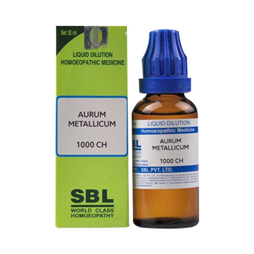 Sbl Aurum Metallicum Dilution 1000 Ch