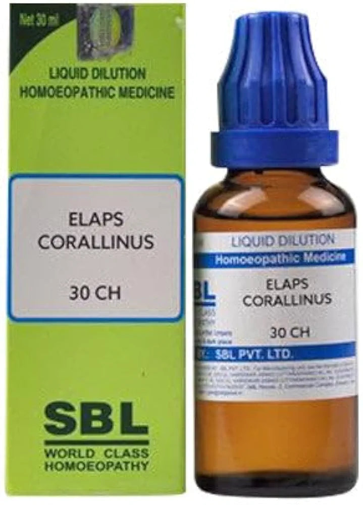 Sbl Elaps Corallinus Dilution 30 Ch