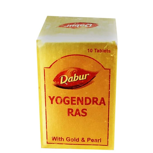 Dabur Yogendra Ras with Gold & Pearl