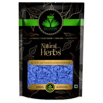Sai Herbs Blue Pea Butterfly Flowers Powder