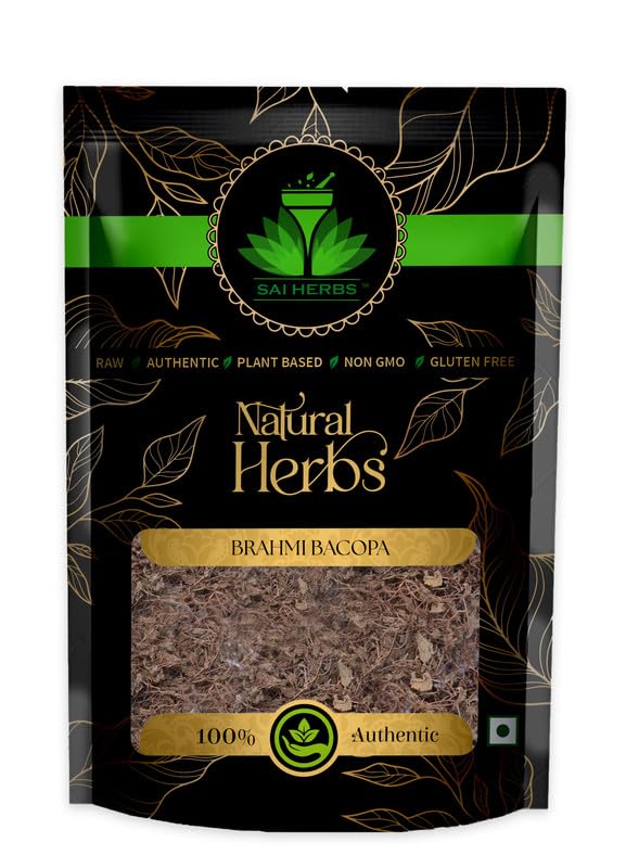 Sai Herbs Brahmi Bacopa Herbal Medicine - For Strength - Pure & Natural