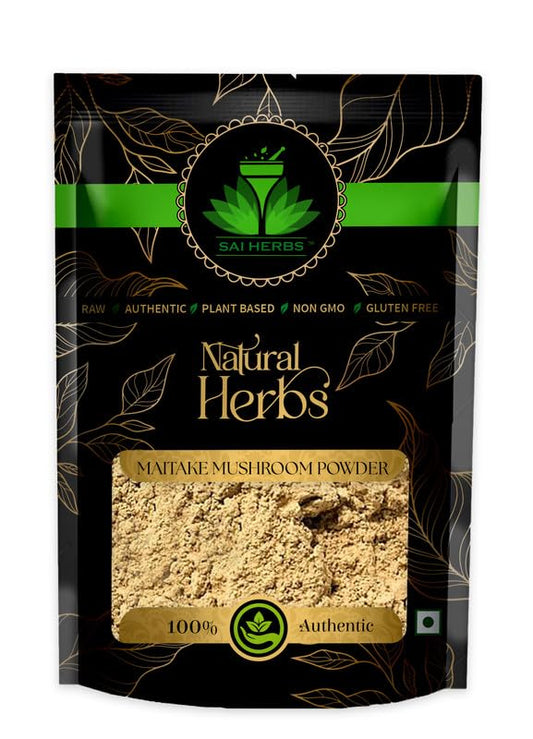 Sai Herbs Maitake Mushroom Powder For Blood Sugar And Cholesterol Levels