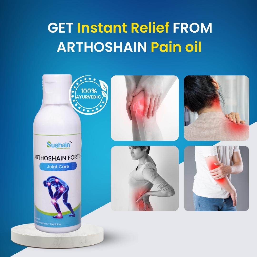 SUSHAIN Arthoshain Forte Joint Oil & Capsule Pack