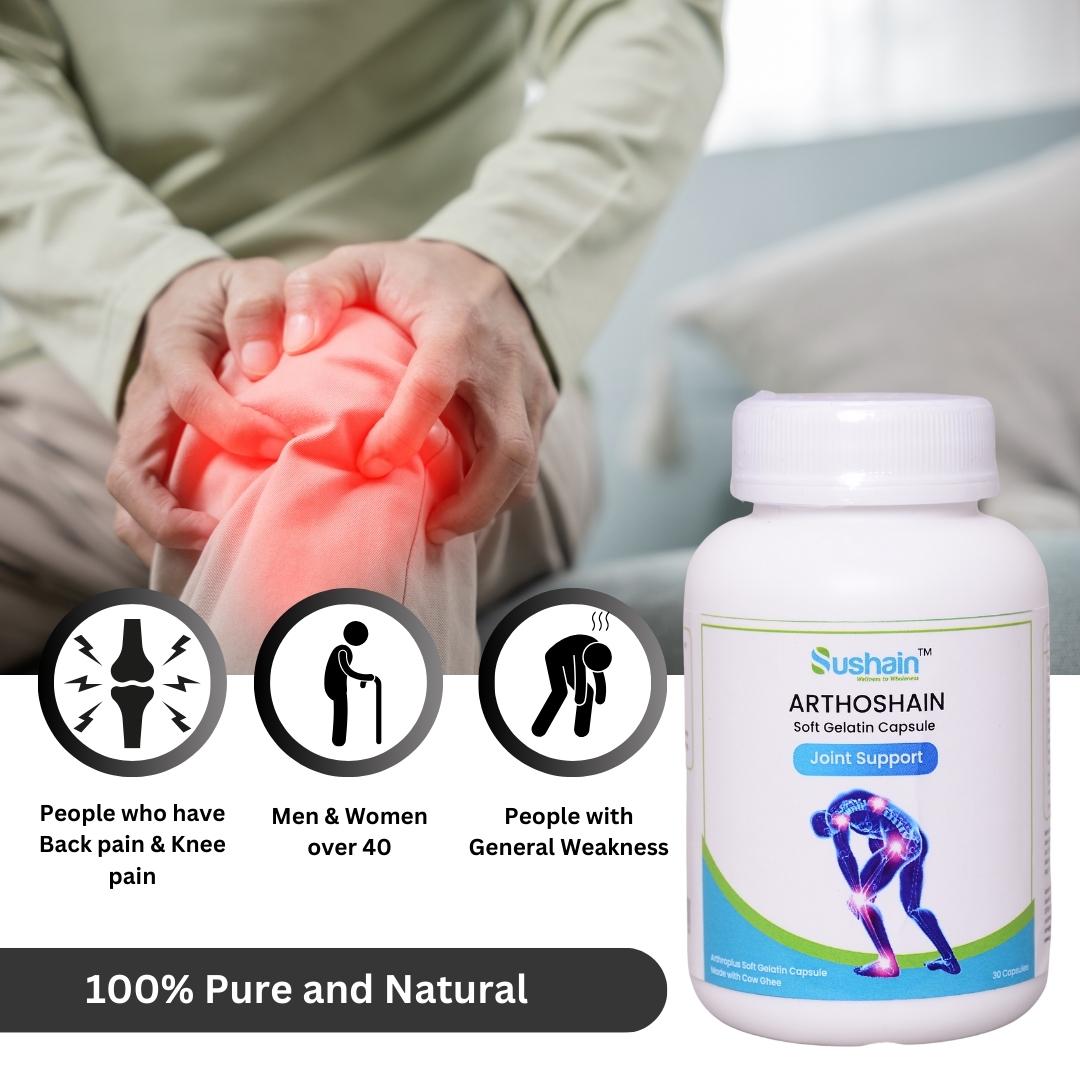 SUSHAIN Arthoshain Forte Joint Oil & Capsule Pack