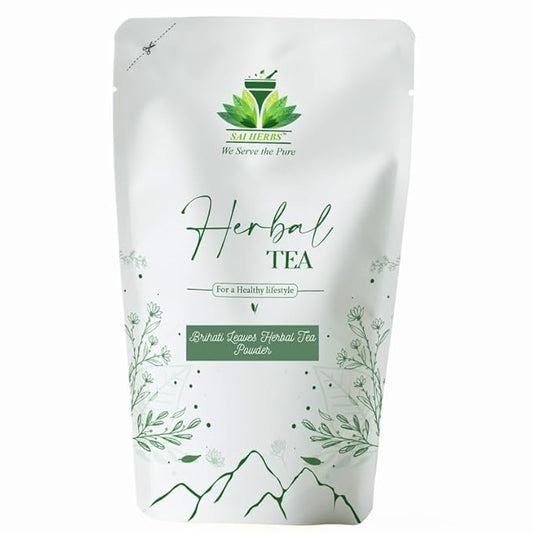 Sai Herbs Brihati Leaves Herbal Tea Powder
