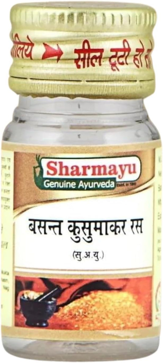 Sharmayu Basant Kusumakar Ras (Swarn Amber Yukt)