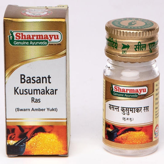 Sharmayu Basant Kusumakar Ras (Swarn Amber Yukt)