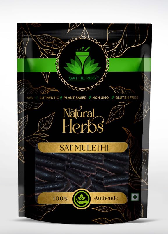 Sai Herbs Sat Mulethi Liquorice Juice Sticks