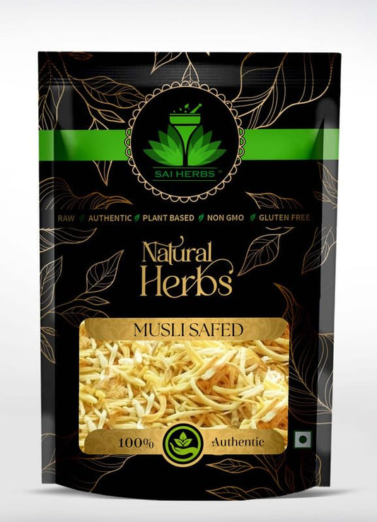 SAI HERBS Safed Musli - Pure & Natural