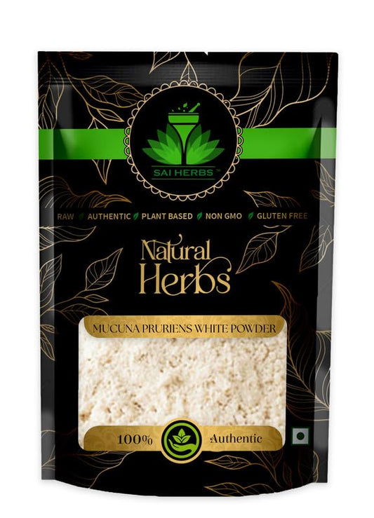 Sai Herbs Mucuna Pruriens White Powder