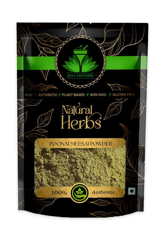 SAI HERBS Poonai Meesai Powder