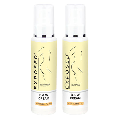 Exposed B & W Cream | Brightening & Whitening | For Underarms & Intimate Areas
