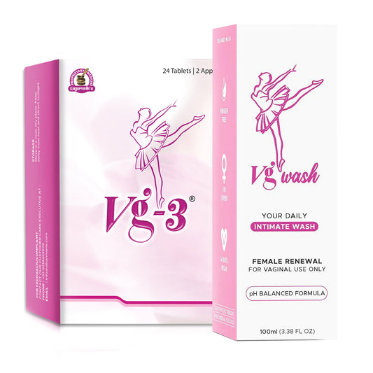Dharmani`S International Vg3 Tablets With Vg Wash, Intimate Wash Combo Pack