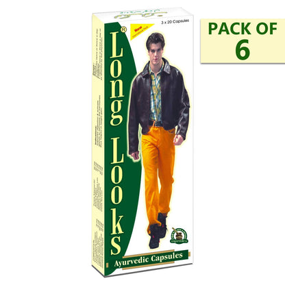 Dharmani's International Long Looks Ayurvedic Growth Capsules For Boys & Girls