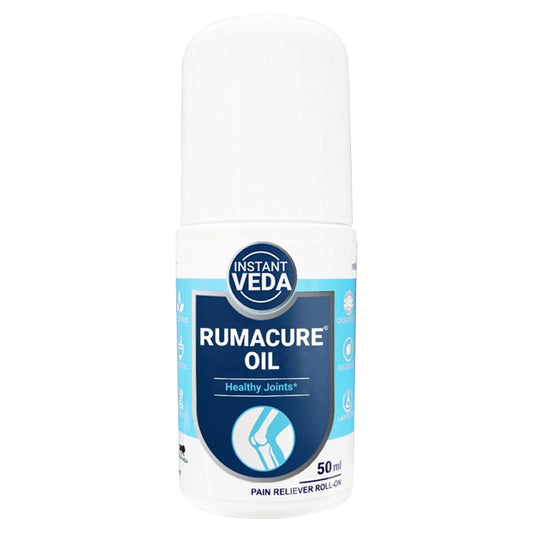 Instant Veda Rumacure Joint & Muscle Roll?On Oil | Ayurvedic Pain Relief For Knees, Back & Sore Muscles