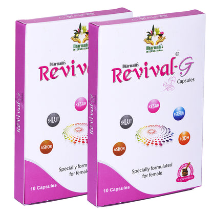 Dharmani's International Revival - G Multivitamins Capsules For Women | Daily Immunity Strong Bones With Biotin, Enhances Energy Level