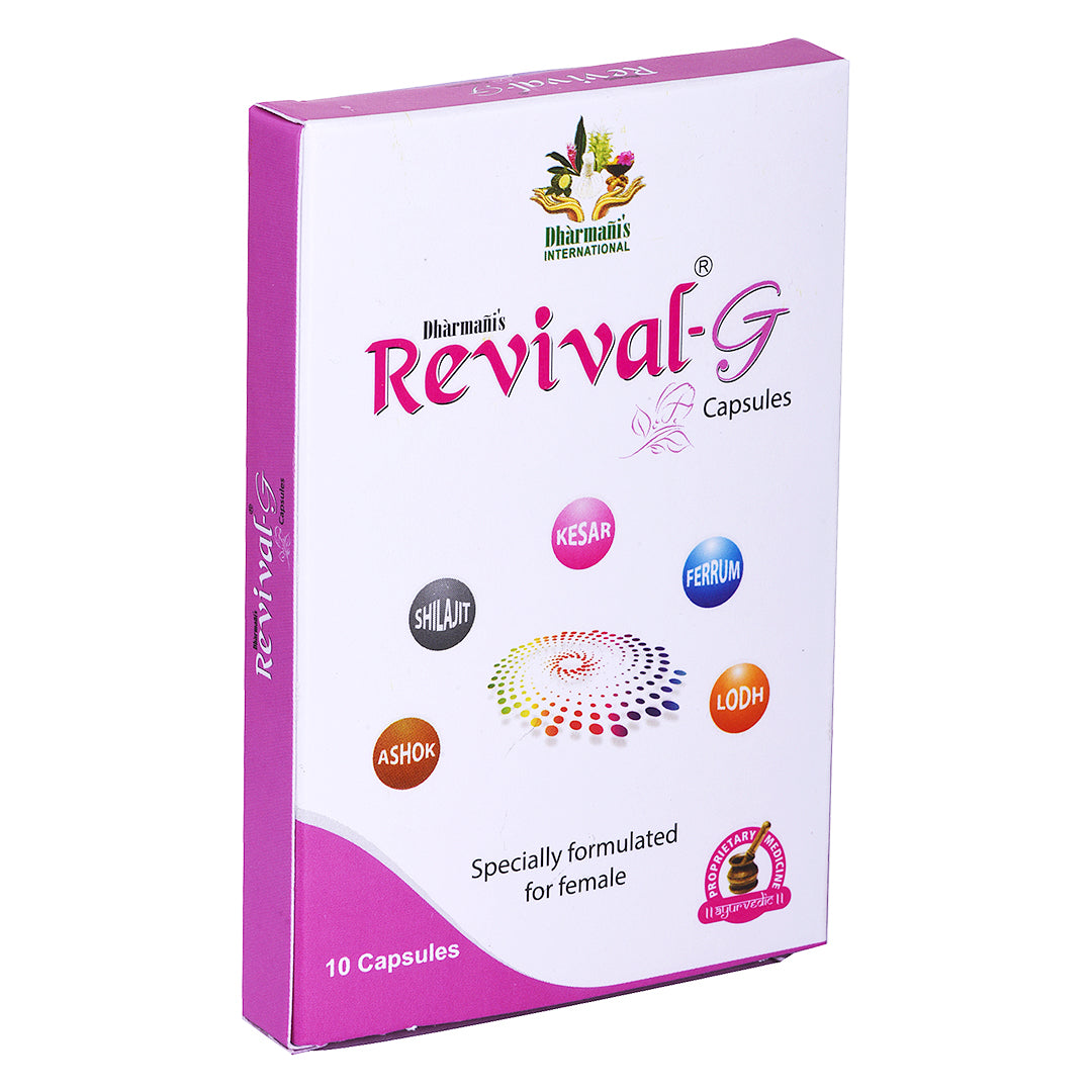 Dharmani's International Revival - G Multivitamins Capsules For Women | Daily Immunity Strong Bones With Biotin, Enhances Energy Level