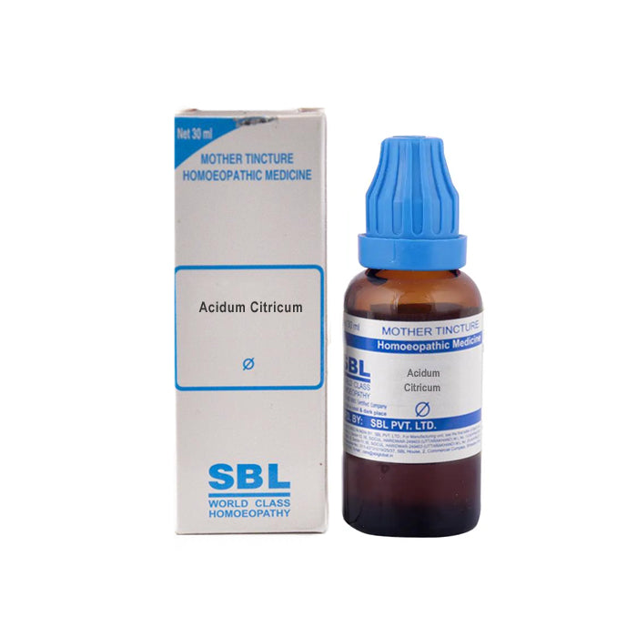 Sbl Acidum Citricum Mother Tincture Q