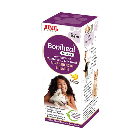 Aimil Boniheal Pet Liquid  Strength & Health For Dogs & Cats