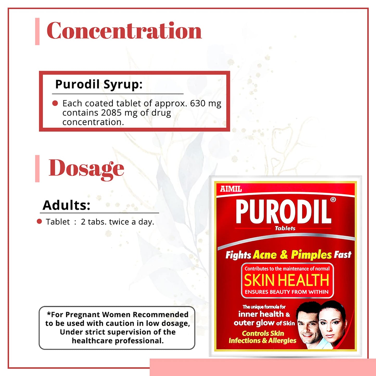 Aimil Purodil Tablet